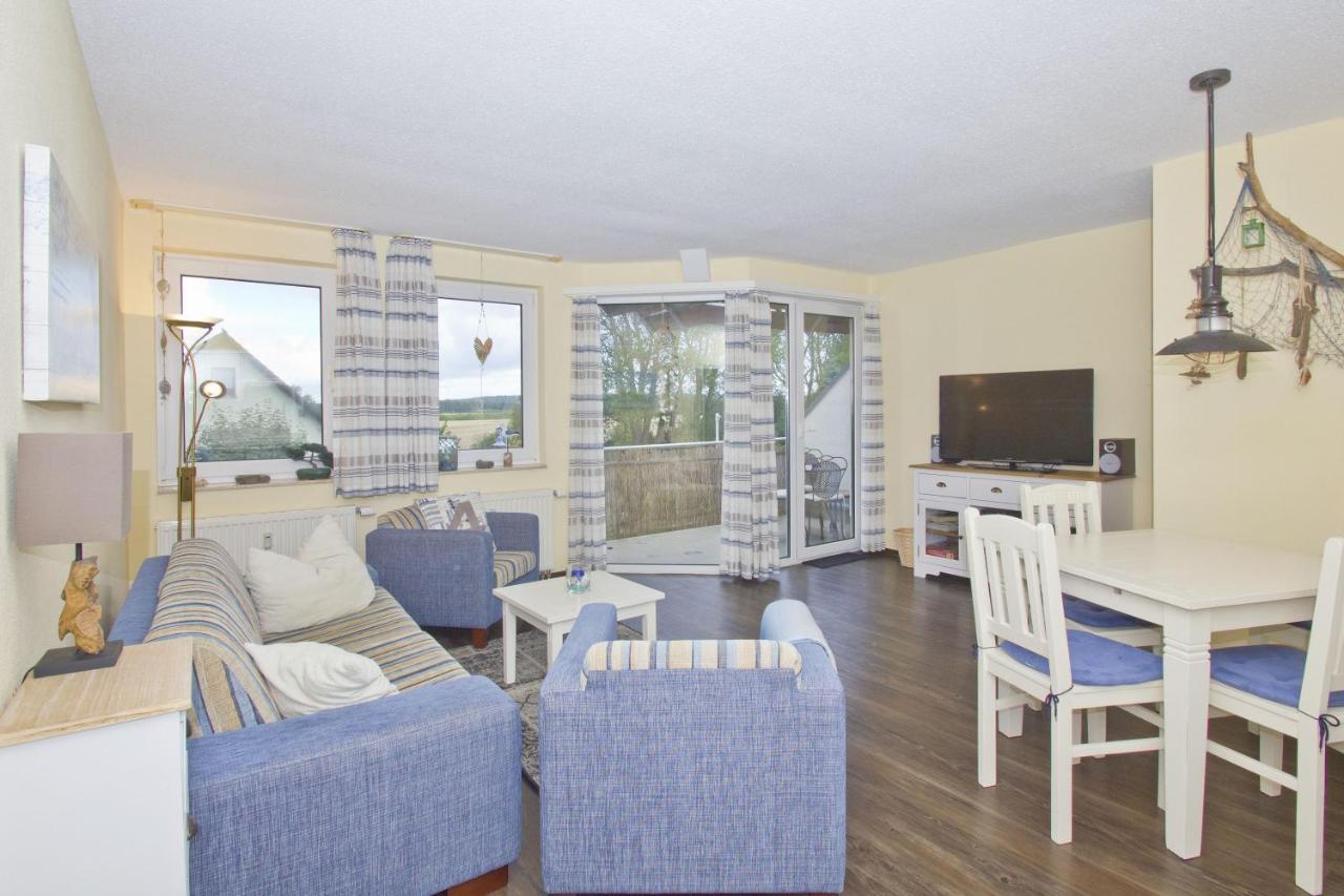 Strandnahe 2-Raum-Ferienwohnung Mit Balkon - Strandhaus Moenchgut Fewo 10 Лоббе Экстерьер фото