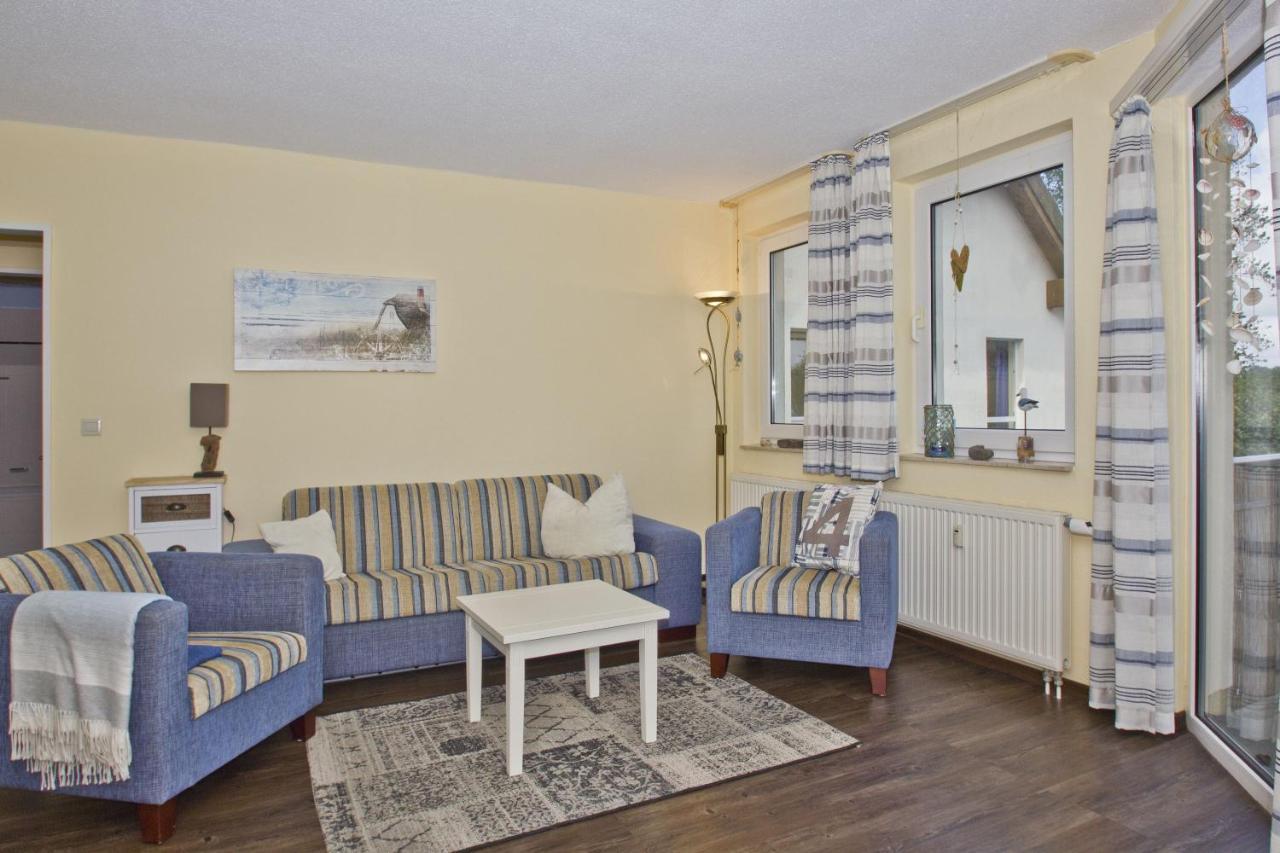 Strandnahe 2-Raum-Ferienwohnung Mit Balkon - Strandhaus Moenchgut Fewo 10 Лоббе Экстерьер фото